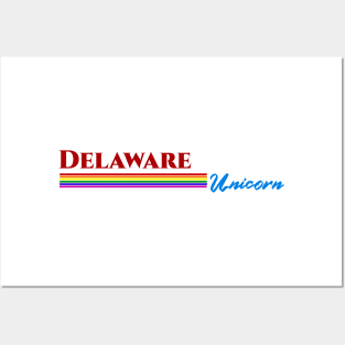 Delaware Unicorn Gift Posters and Art